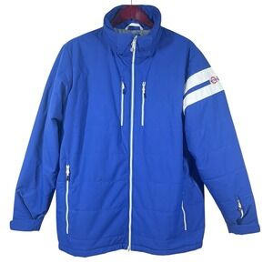Arctica Insulated Ski Jacket Mens XL Blue Waterproof Soft Shell Alpine Racing GS